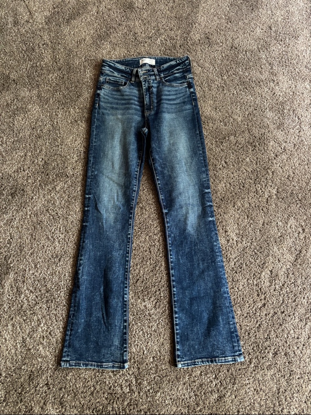 BKE Parker Blue Boot Cut Jeans